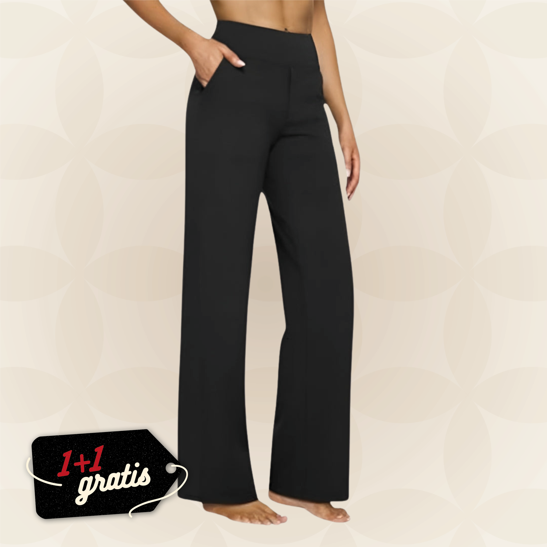 Klara | The comfortable stretch pants for every woman - 1+1 FREE