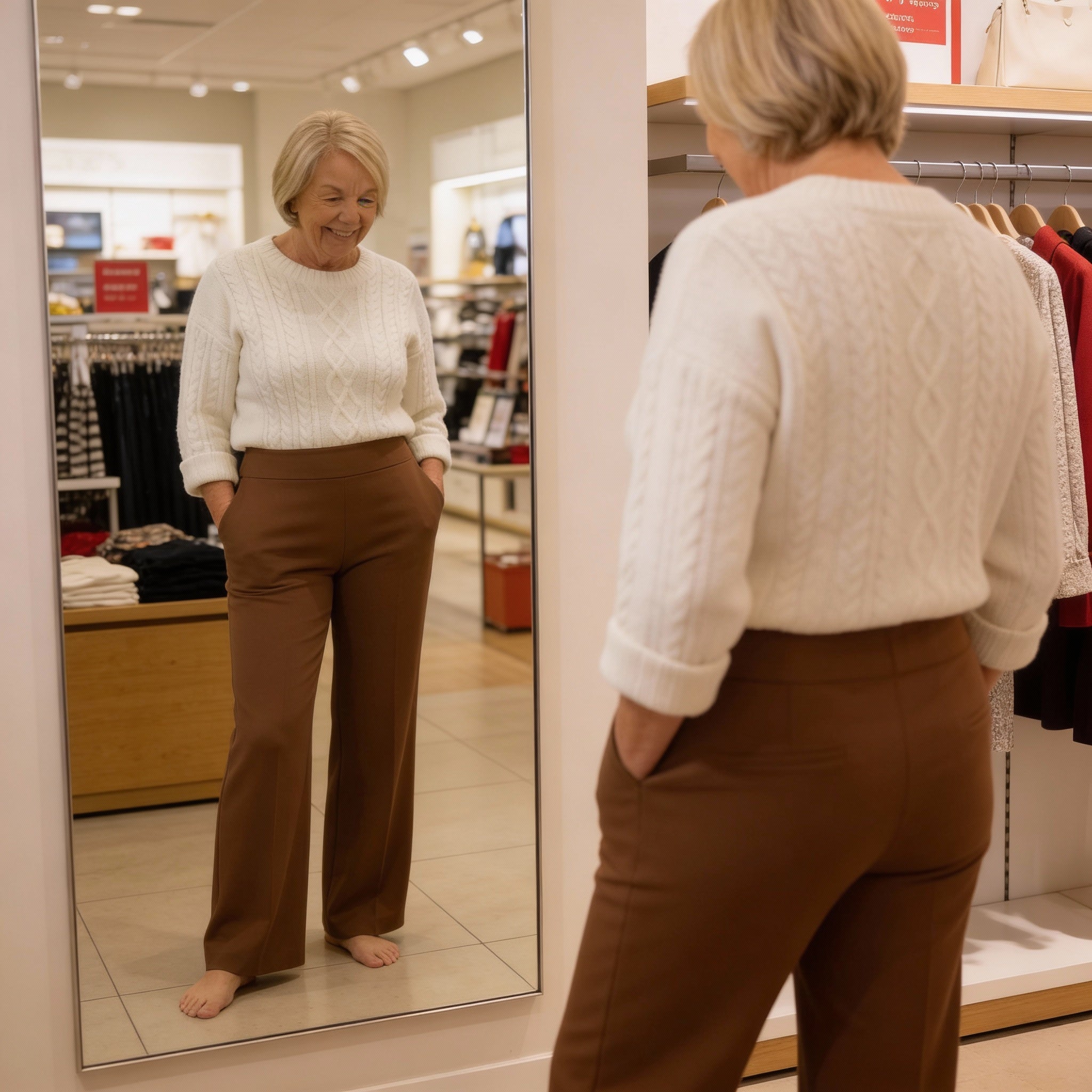 Klara | The comfortable stretch pants for every woman - 1+1 FREE