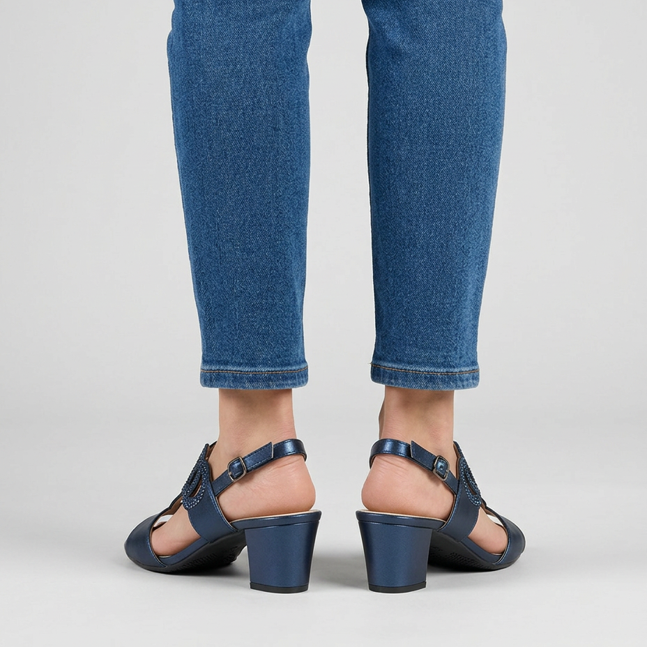Gea™ | Elegant Comfort Heel Sandals