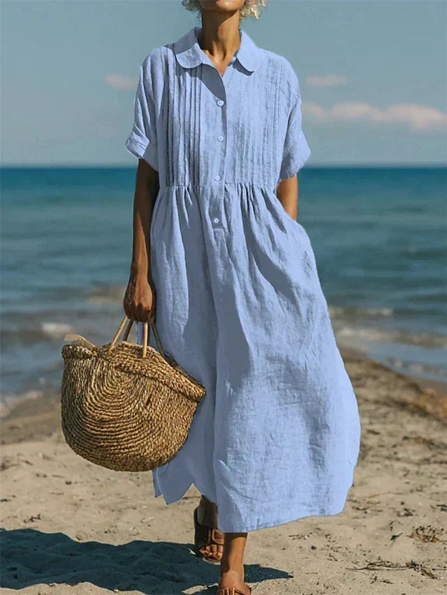 Mabel | Elegant Linen Dress For Women