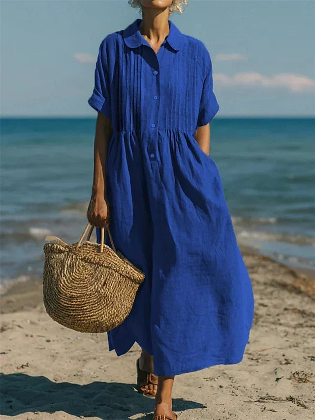 Mabel | Elegant Linen Dress For Women