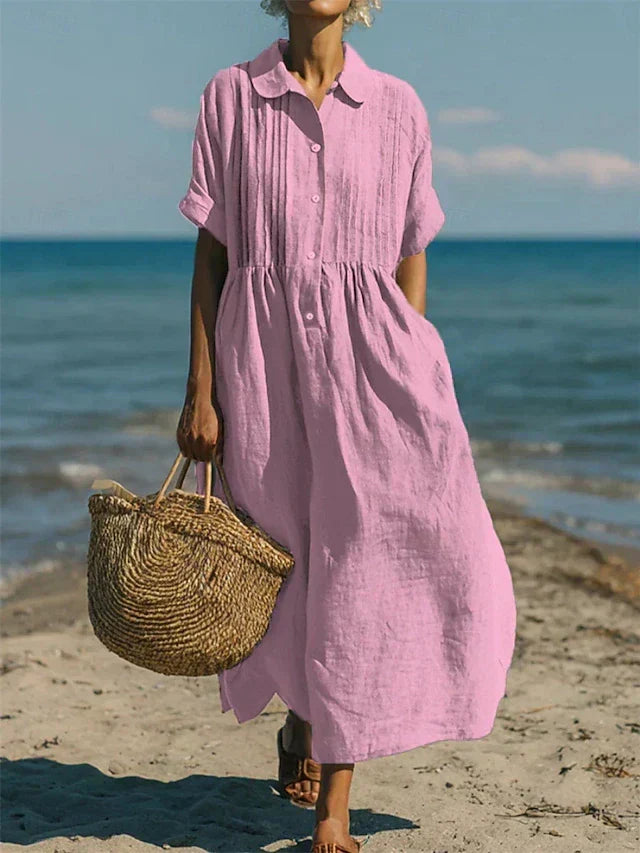 Mabel | Elegant Linen Dress For Women