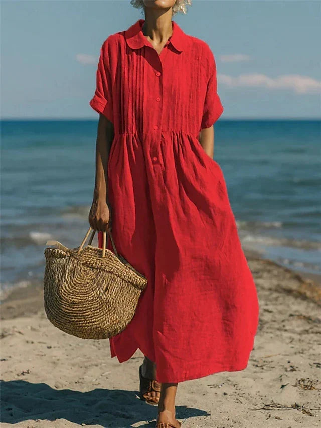 Mabel | Elegant Linen Dress For Women