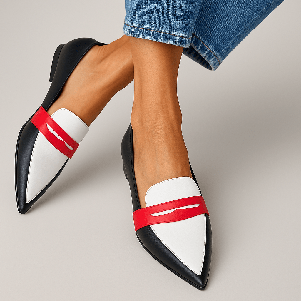 Chiara | Colour-Block Loafers