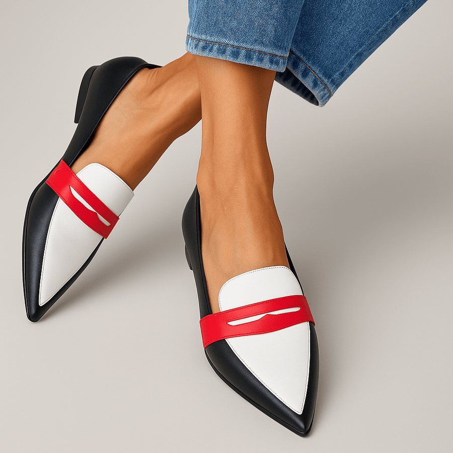 Chiara | Colour-Block Loafers