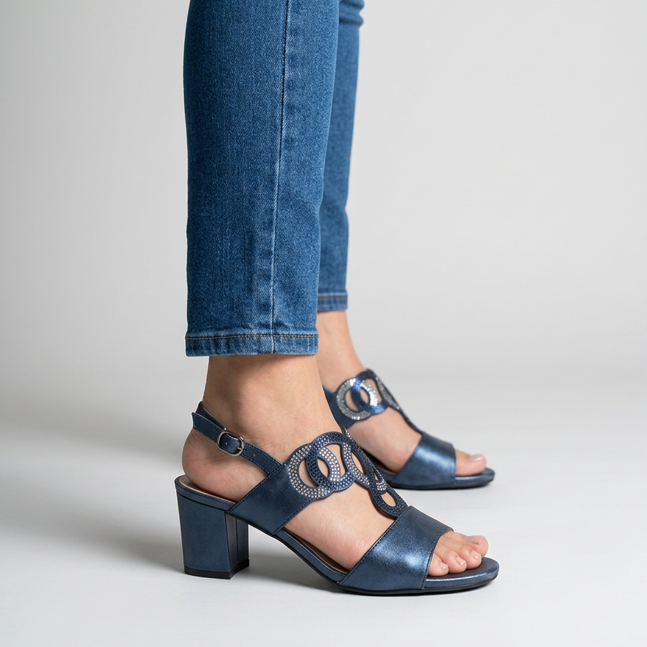 Gea™ | Elegant Comfort Heel Sandals