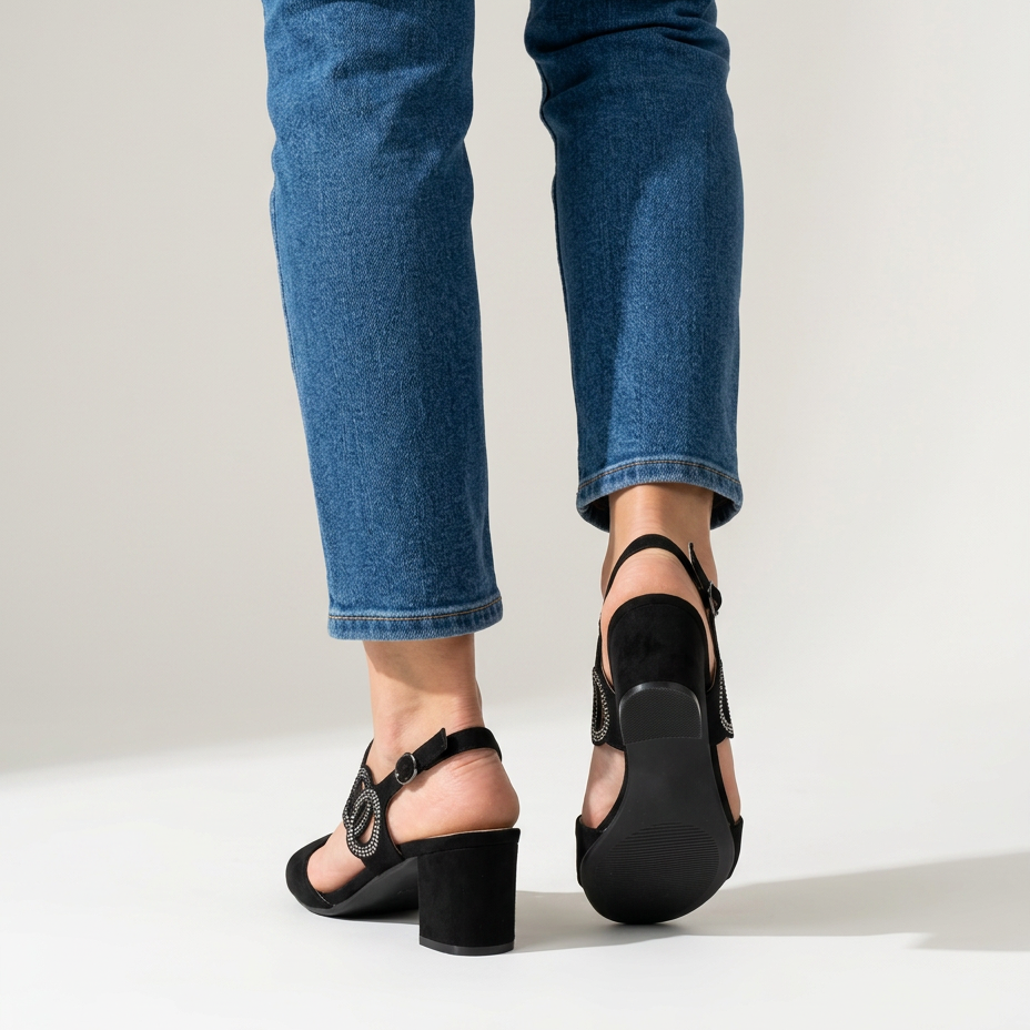 Gea™ | Elegant Comfort Heel Sandals